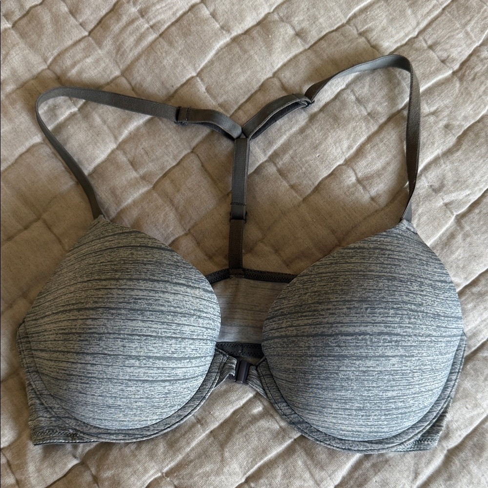 NWOT Victoria's Secret Heather Gray Bra